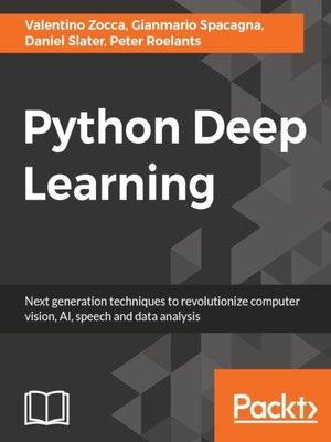 cover image of Python Deep Learning